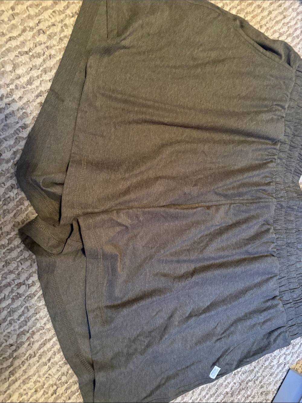 Athletic Works Olive Green shorts with Elastic Waist